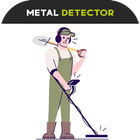 detector de oro y metales icono