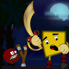 Angry Stone Against Pirates أيقونة