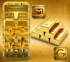 Golden Bricks Launcher Theme Affiche