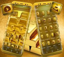 Golden Bricks Launcher Theme स्क्रीनशॉट 1