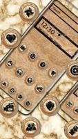 Golden cream and black marble theme screenshot 2