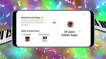 Golden Finger Piano capture d'écran 3