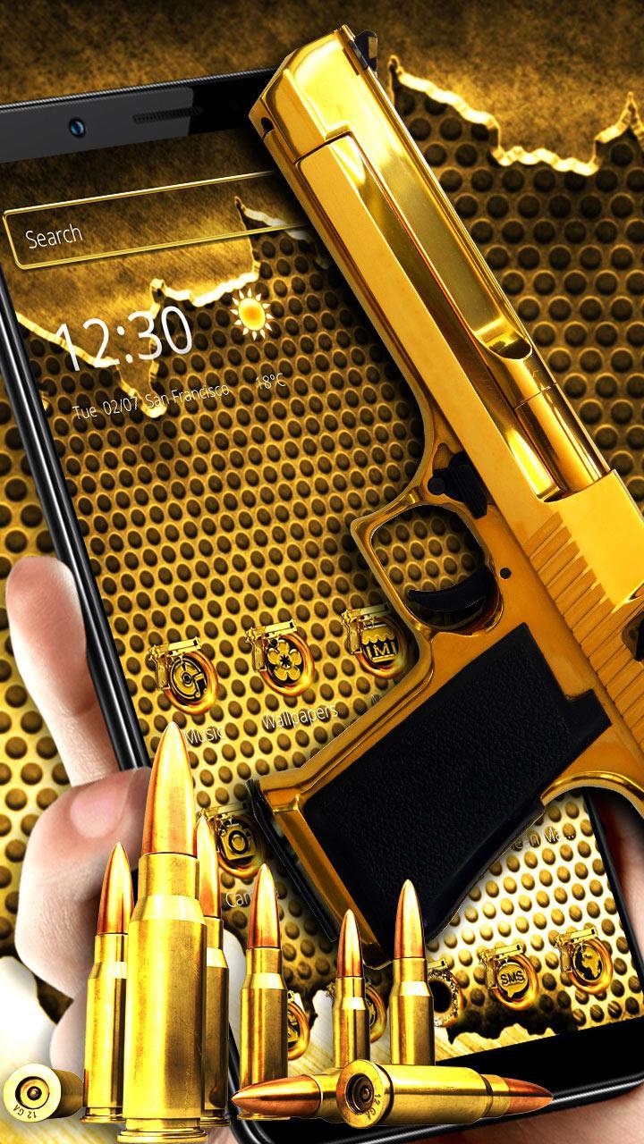 Gold guns. Золотое пизтолет.