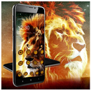 Golden King Lion Theme APK