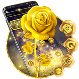 Luxury gold rose theme biểu tượng