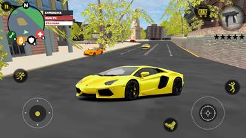 Golden Robot Car syot layar 1