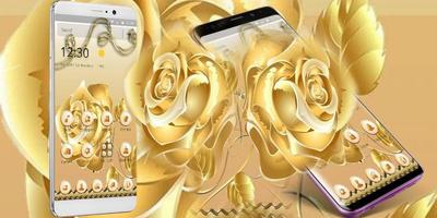 Golden Rose Luxury Business Theme capture d'écran 3