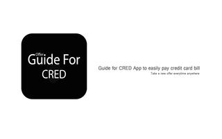 Guide for CRED gönderen