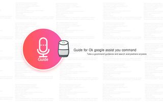 guide for ok google voice comm Poster