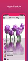 Happy Women’s Day Greeting اسکرین شاٹ 3