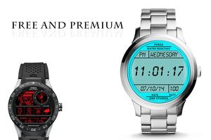 Luxury Watch Faces for Wear الملصق