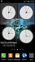 Clock Widget for Galaxy S7 syot layar 3