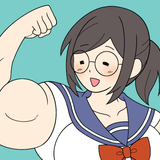 Muscle Girl protects Ren-kun!