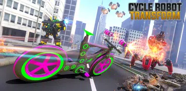 BMX Cycle Robot Transform War