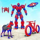 BMX Cycle Robot Transform War icono