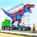 Dino Transport Truck: Dinosaur Games