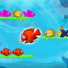 Fish Sort Color Puzzle Game ไอคอน