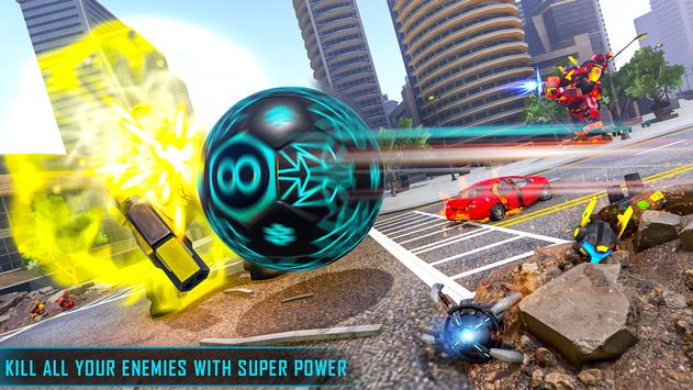 8 Ball Robot Car Transform: Formula Car Robot Game 截图 9