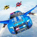 Flying Police Car Chase: Flying Car Simulator aplikacja