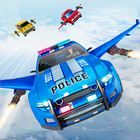 Flying Police Car Chase ikona