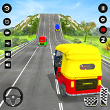 Tuk Tuk Auto Rickshaw Drive 3D Zeichen