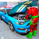 Superhero Police Car Mechanic: Police Truck Repair APK