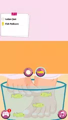 ペディキュアの人形サロン アプリダウンロード