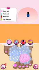 ペディキュアの人形サロン アプリダウンロード