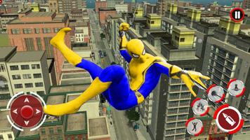 Spider Rope Hero City Fight 3D постер
