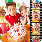 Birthday Song Video Maker simgesi