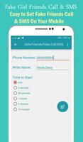 پوستر Fake Girl Friends Call SMS