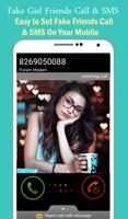 برنامه‌نما Fake Girl Friends Call SMS عکس از صفحه