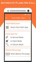 Automatic Flash On Call & SMS capture d'écran 1