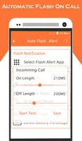 Automatic Flash On Call & SMS capture d'écran 2