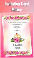 Invitation card maker Affiche