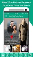 Miss You Photo Frame اسکرین شاٹ 2
