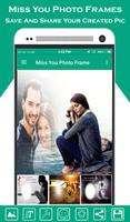 Miss You Photo Frame اسکرین شاٹ 3