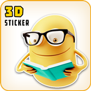 NEW Stickers for whatsapp - 3D WAStickerApps Free APK