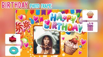 برنامه‌نما Birthday Photo Frame Maker عکس از صفحه