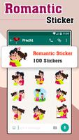 Romantic stickers for whatsapp - LOVE WAStickerapp plakat