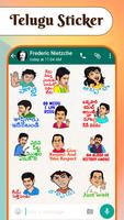 Telugu Sticker for Whatsapp ảnh chụp màn hình 1