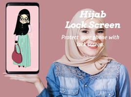 Hijab Lock Screen Wallpaper اسکرین شاٹ 2