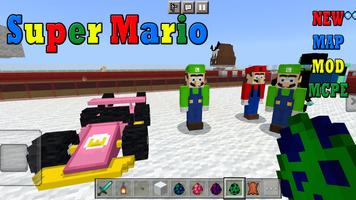 Super Mario Mod Minecraft постер