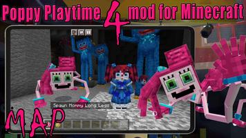 Mod Poppy Playtime Minecraft постер