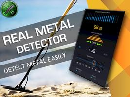 detector de metales buscador Poster