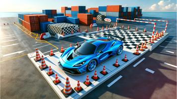 Parking jeux de conduite en 3D Affiche