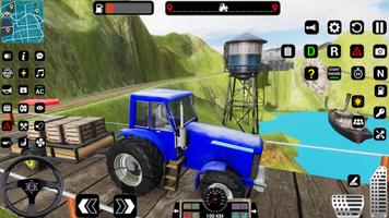 Tractor Trolly Driving Games پوسٹر