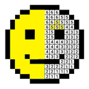 Cute Emoticon Coloring by number Pixel Art APK