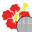 Hibiscus Flower Pixel Art Coloring By Number APK
