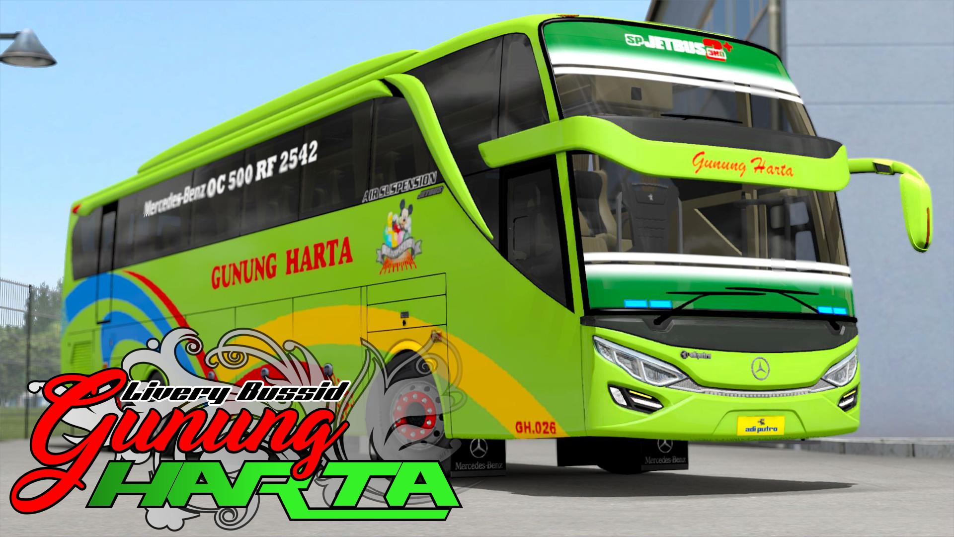 Livery Bus Shd Tronton Gunung Harta - livery truck anti gosip